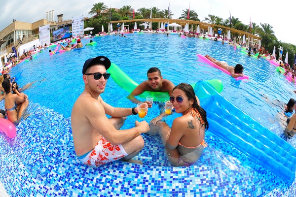 Pool Party at Edde Sands